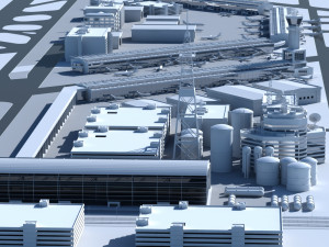 airport 3D Model