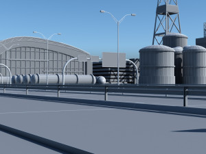 airport 3D 模型