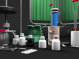 3d medical collection 1 Model 3D