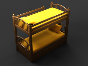 3d bed 011 Model 3D