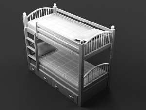 3d bed 011 Model 3D