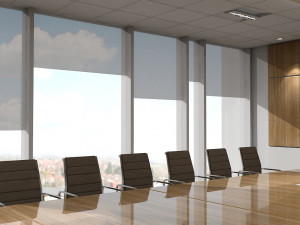 3d boardroom scene 3D Model