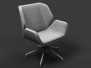 boss kruze chair 3D मॉडल