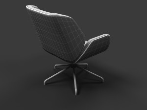 boss kruze chair 3D मॉडल