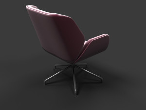 boss kruze chair 3D मॉडल