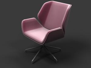 boss kruze chair 3D मॉडल