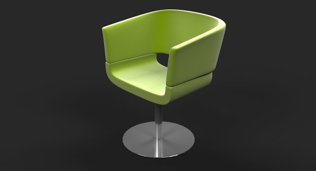 chair 02 3D मॉडल .c4d .max .obj .3ds .fbx .stl .blend 