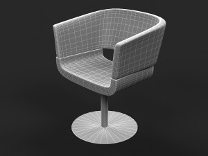 chair 02 3D मॉडल