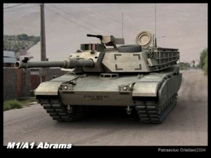 M1 A1 Abramsa Model 3D