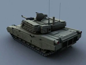 M1 A1 Abramsa Model 3D