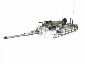 M1 A1 Abramsa Model 3D