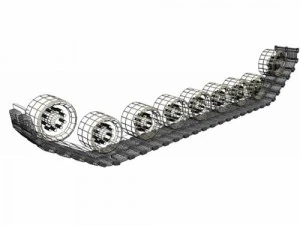 M1 A1 Abramsa Model 3D