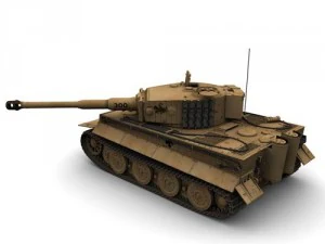 panzer tiger i ausfe 3D Model