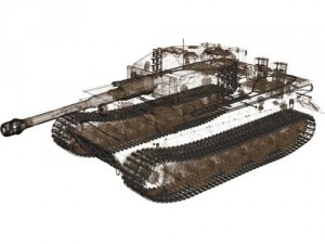 panzer tiger i ausf.e 3D Model