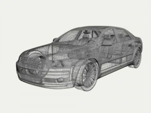 audi a8 3D Model
