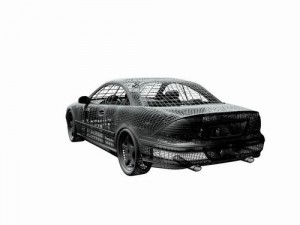 mercedes cl600 3D 模型