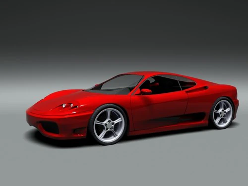 ferrari 360 modena 3D Model .c4d .max .obj .3ds .fbx .stl .blend 