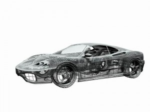 ferrari 360 modena Model 3D