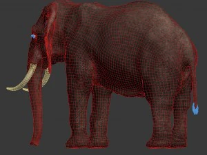 elefante Modello 3D