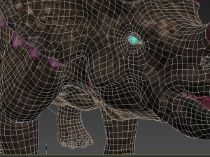triceratops 3Dモデル