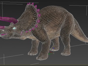 triceratops 3Dモデル