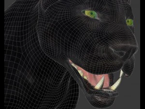пантера 3D Модель