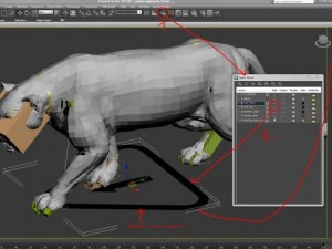 пантера 3D Модель