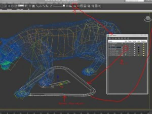 пантера 3D Модель
