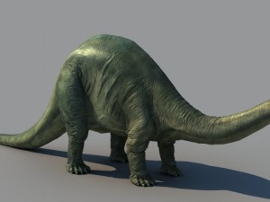brontosaurus Model 3D