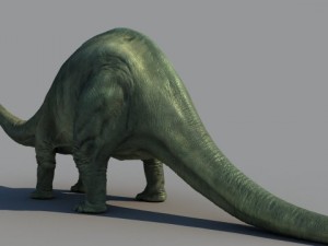 brontosaurus 3Dモデル