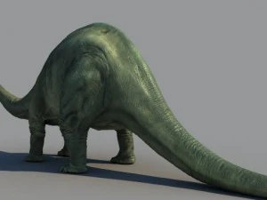 бронтозавр 3D Модель