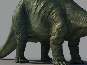 brontosaurus 3Dモデル