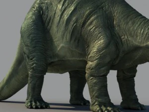 бронтозавр 3D Модель