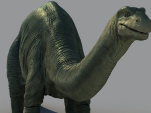 brontosaurus 3Dモデル