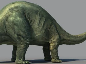 бронтозавр 3D Модель