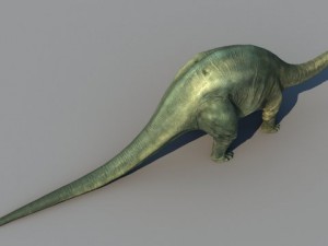 brontosaurus 3Dモデル