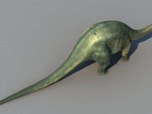 бронтозавр 3D Модель