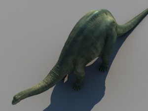 brontosaurus 3Dモデル