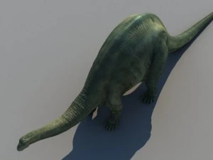 бронтозавр 3D Модель