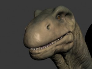 brontosaurus 3Dモデル