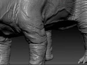 бронтозавр 3D Модель