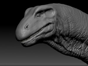 brontosaurus 3Dモデル
