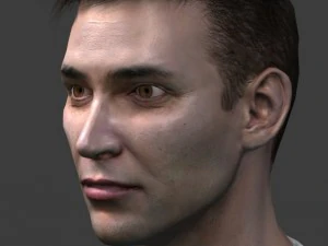 soccer player 3D Model