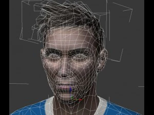 soccer player 3D Model