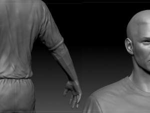 soccer player 3D-Modell