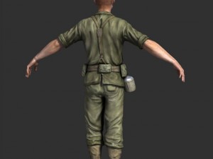 soldier 3D Model