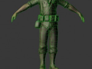 soldier 3D Model