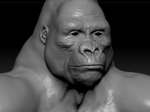 gorilla 3D-Modell