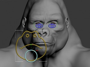 gorilla 3D-Modell