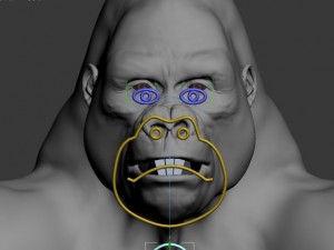 gorilla 3D-Modell
